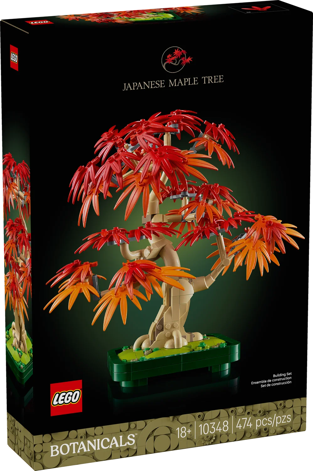 LEGO Botanical - Japanese Red Maple Bonsai Tree 10348