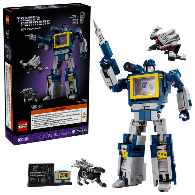 LEGO Transformers - Soundwave 10358