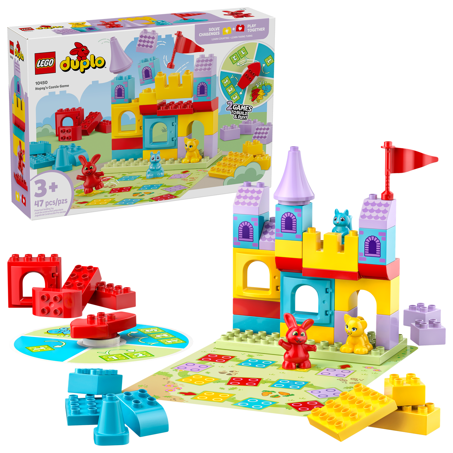 LEGO Duplo - Hopsy's Castle Game 10450
