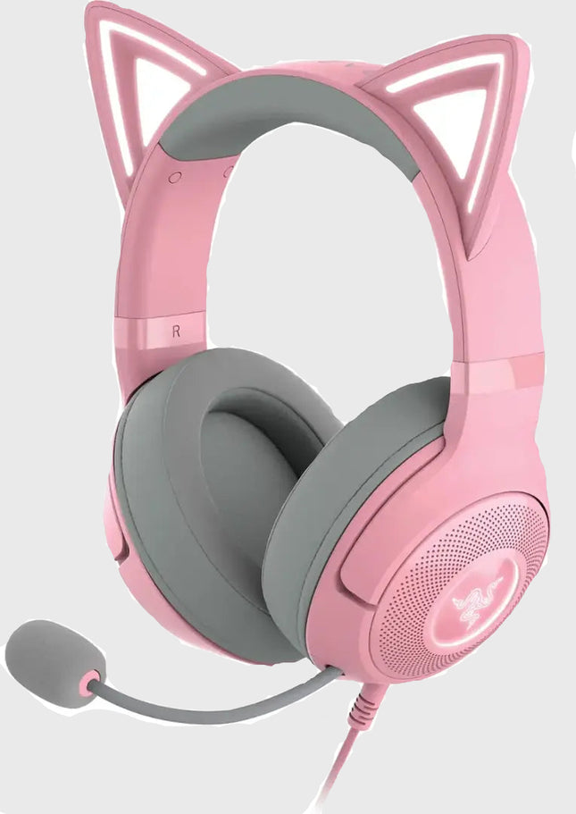 Razer Kraken Kitty V2 USB Quartz (Razer Renewed)