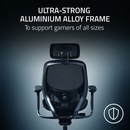 Razer Fujin Pro Ergonomic Gaming Chair - Black (Razer Renewed)