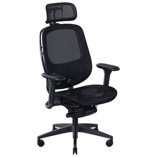 Razer Fujin Pro Ergonomic Gaming Chair - Black (Razer Renewed)