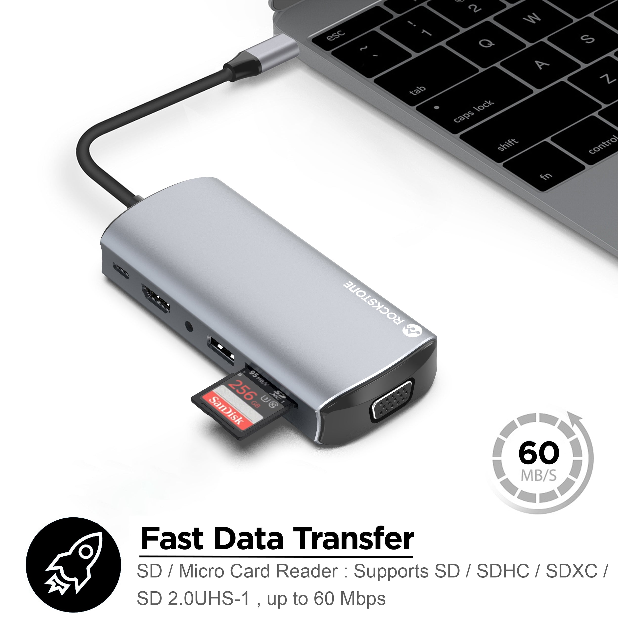 Rockstone USB-C 11-in-1 Hub