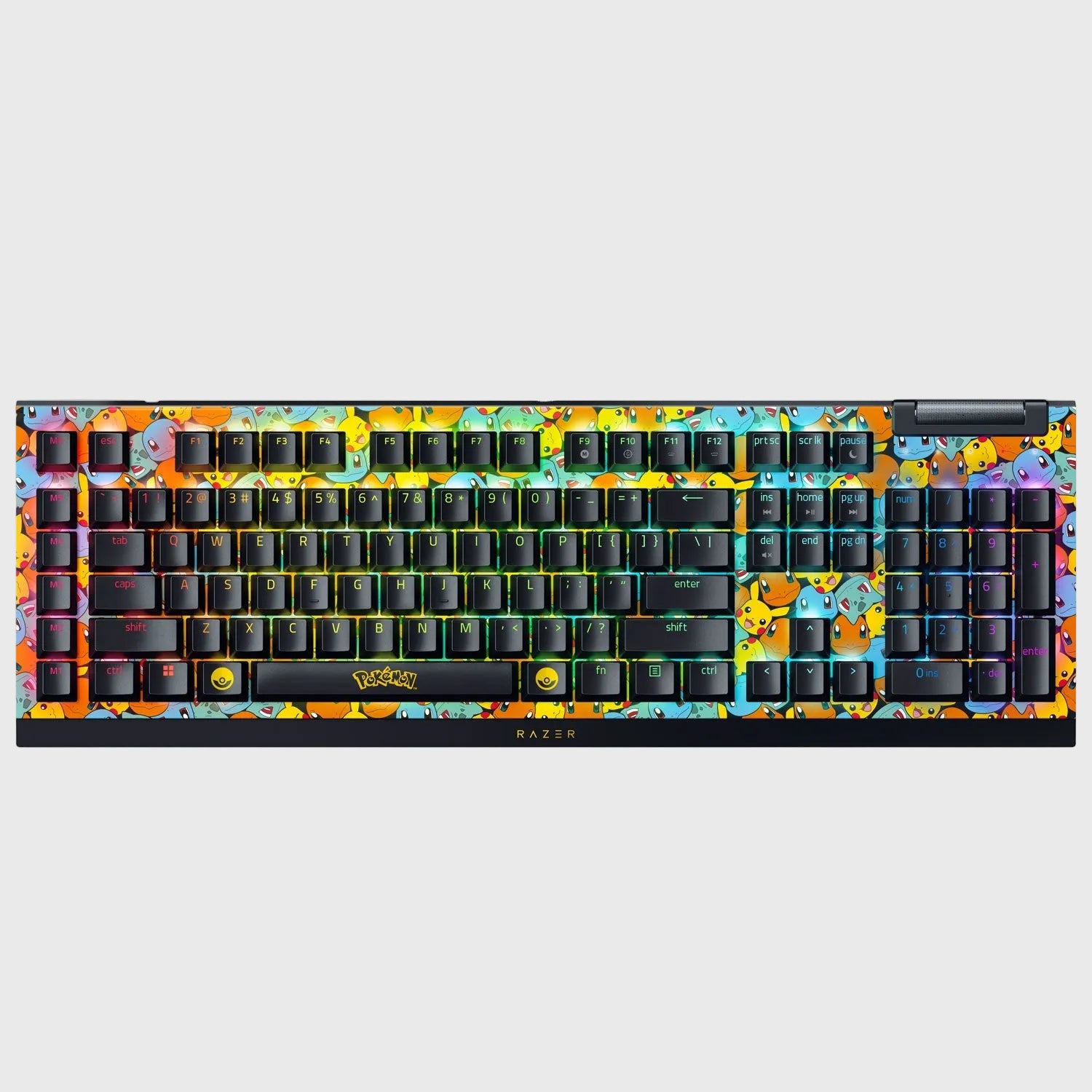 Razer Blackwidow V4 X Keyboard - Pokemon Edition (Razer Renewed)