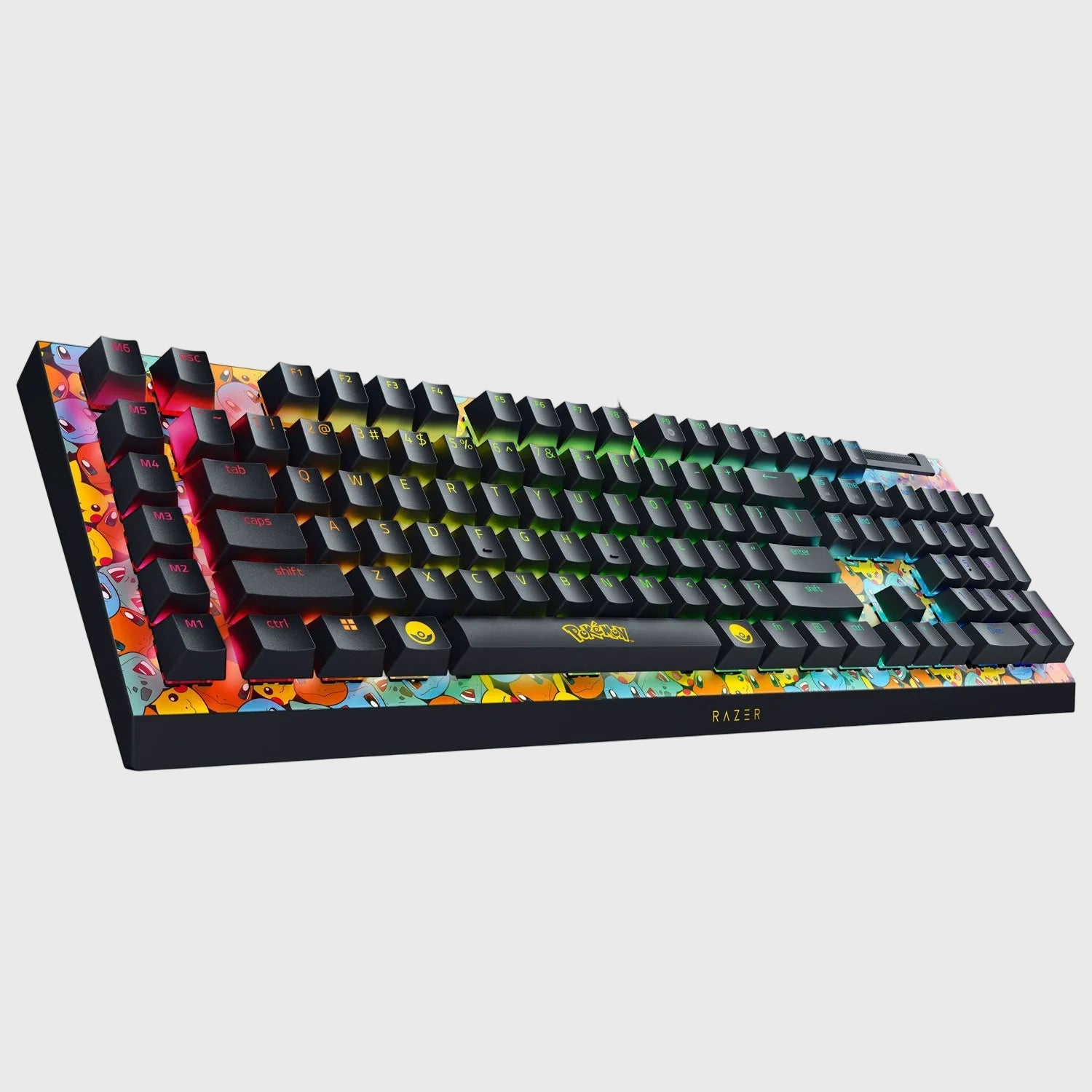Razer Blackwidow V4 X Keyboard - Pokemon Edition (Razer Renewed)