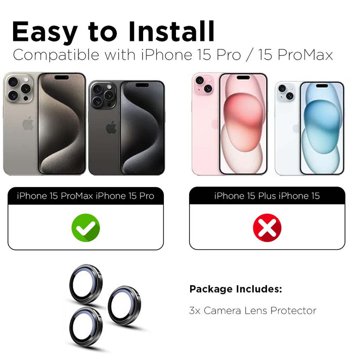 Screen Patrol Camera Lens Protector - iPhone 16 Pro / 16 Pro Max