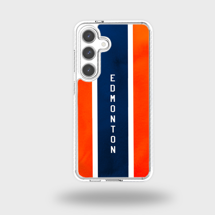 Canadian City Theme Clear Phone Case - Edmonton