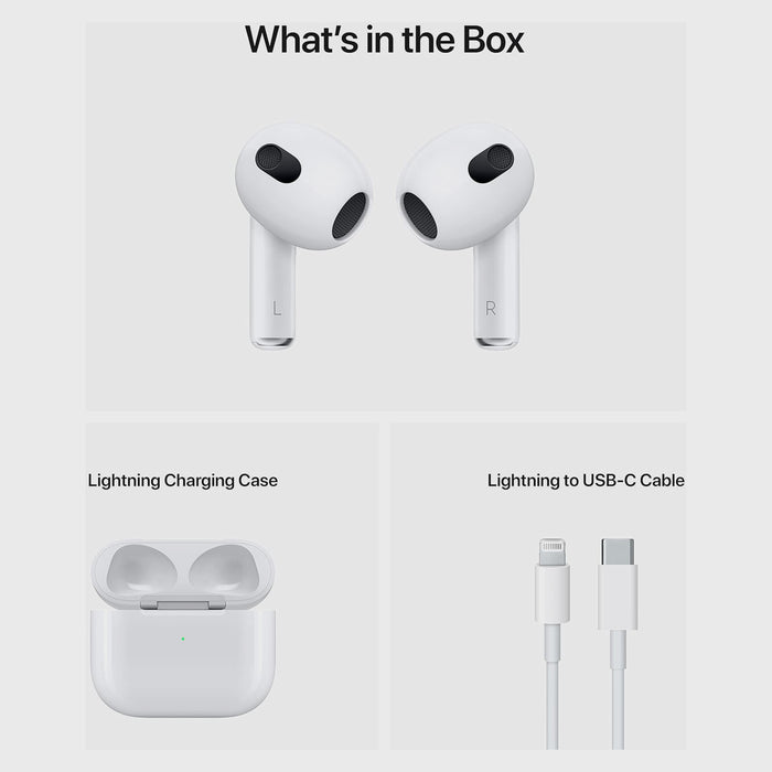 Apple AirPods (3rd Gen) with Lightning Charging Case (Brand New Sealed)