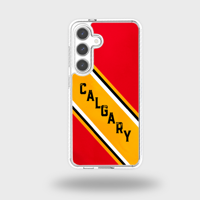 Canadian City Theme Clear Phone Case - Calgary