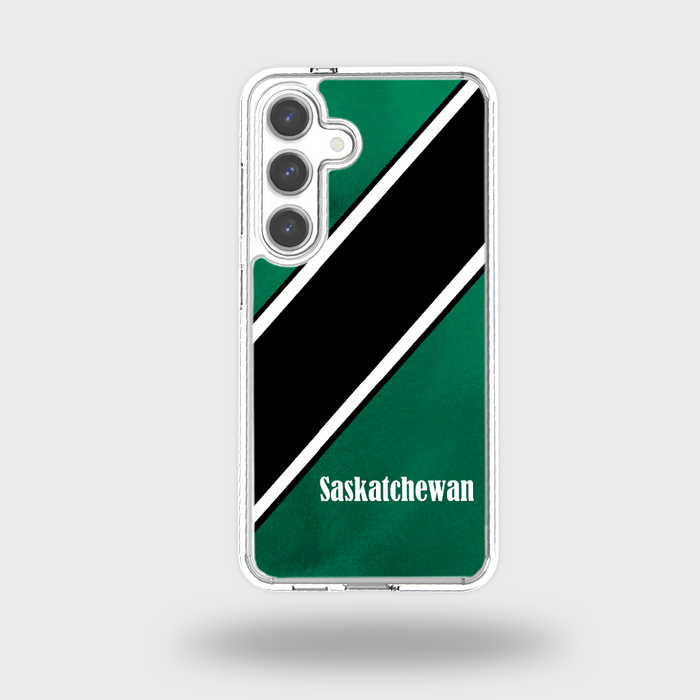 Canadian City Theme Clear Phone Case - Saskatchewan