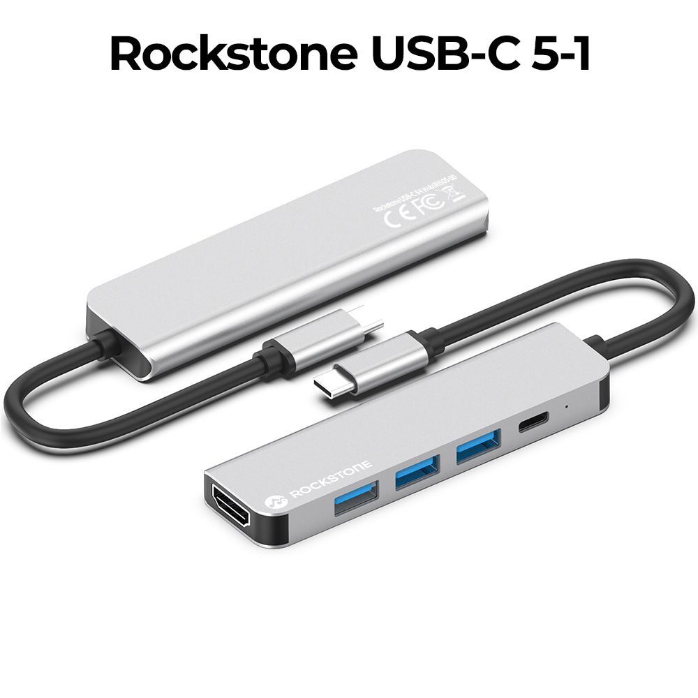 Rockstone USB-C 5-in-1 Hub