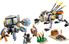 LEGO Aloy & Varl vs. Shell-Walker & Sawtooth