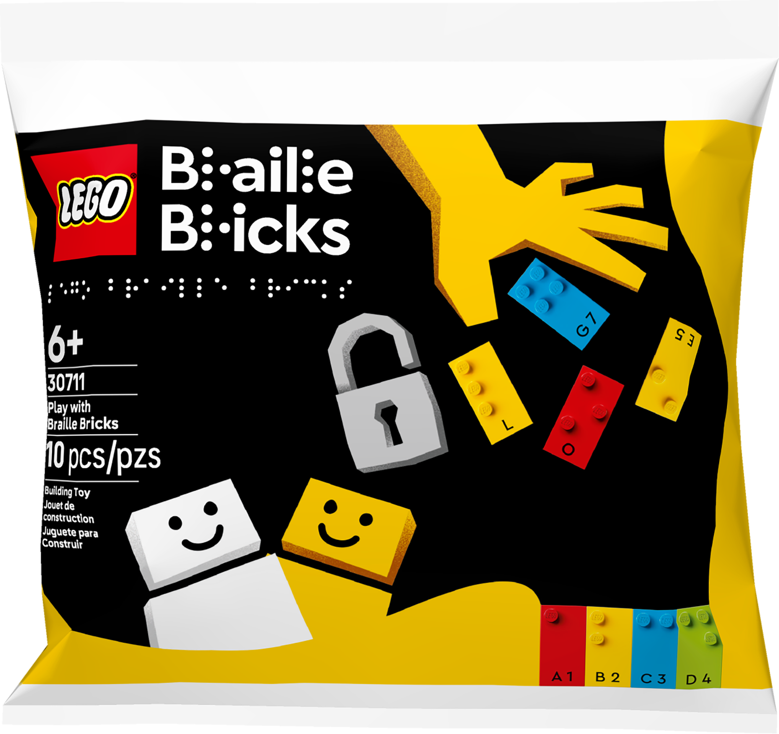 LEGO Play with Braille Bricks 30711