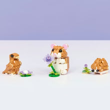 LEGO Cute Hamster with a Flower