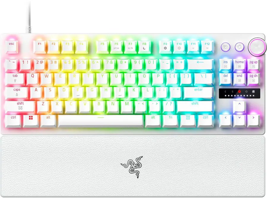 Razer Huntsman V3 Pro TKL 8KHz Analog Optical Keyboard (Razer Renewed)