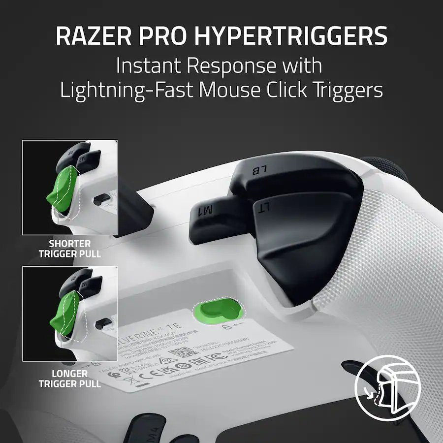 Razer Wolverine V3 Tournament Edition White (Brand New)