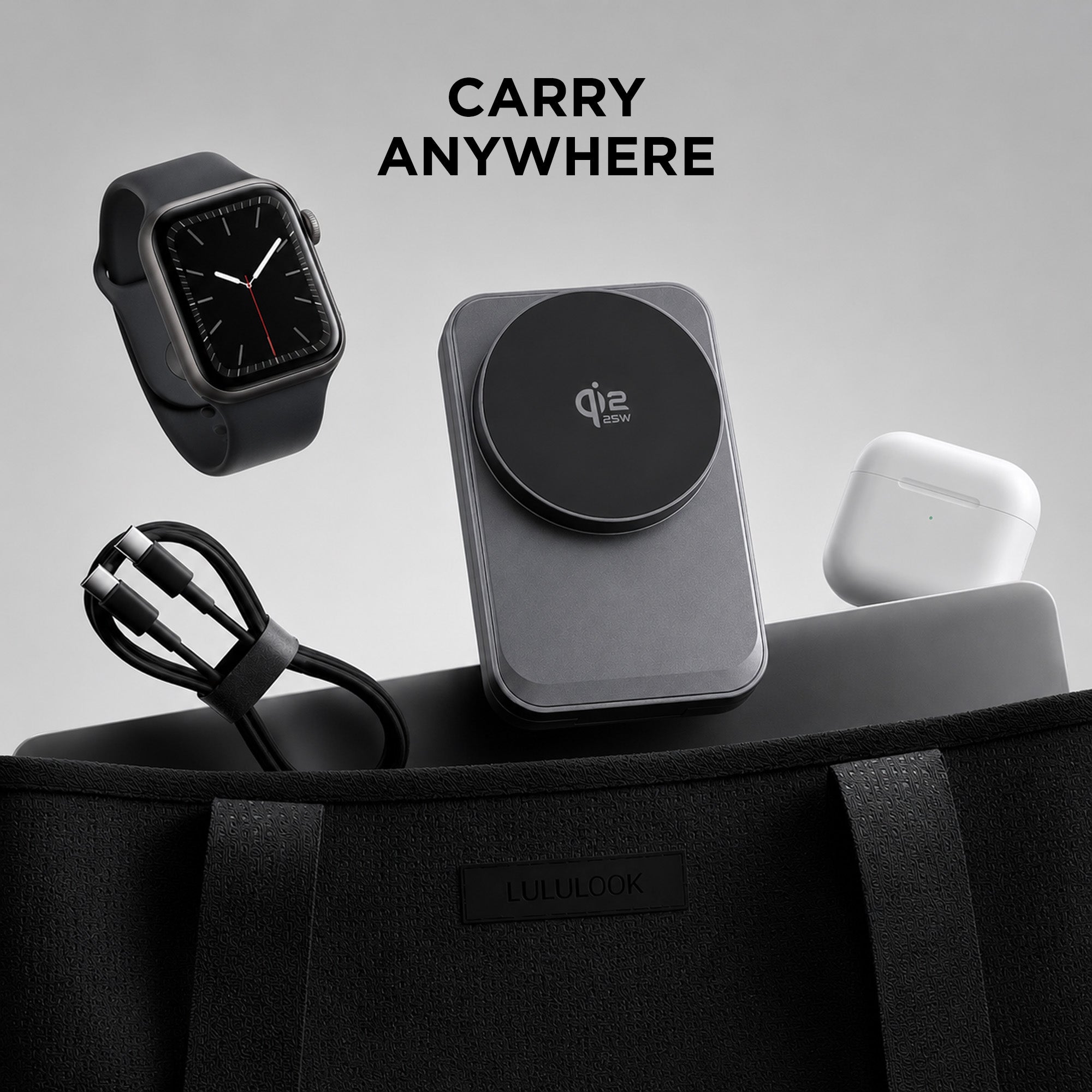 Rockstone 3-in-1 Folding MagSafe Charger