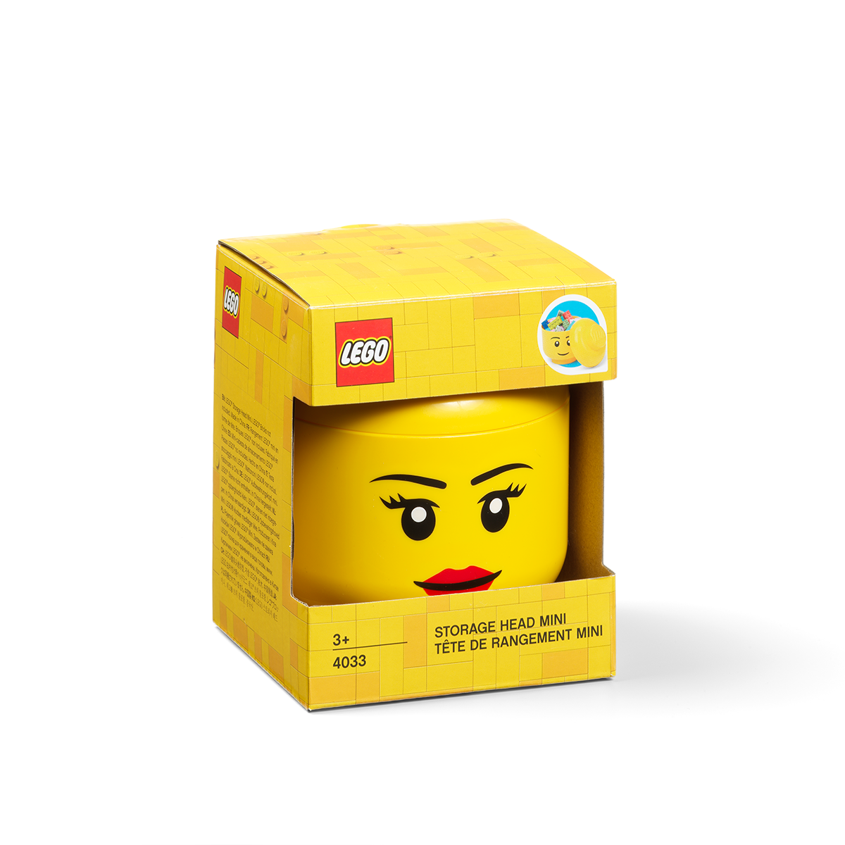LEGO Storage Head Mini - Girl 40331725