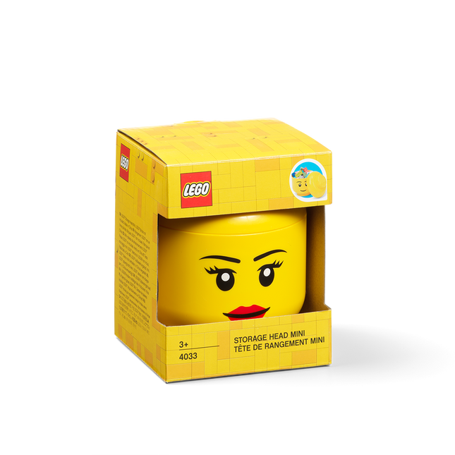 LEGO Storage Head Mini - Girl 40331725