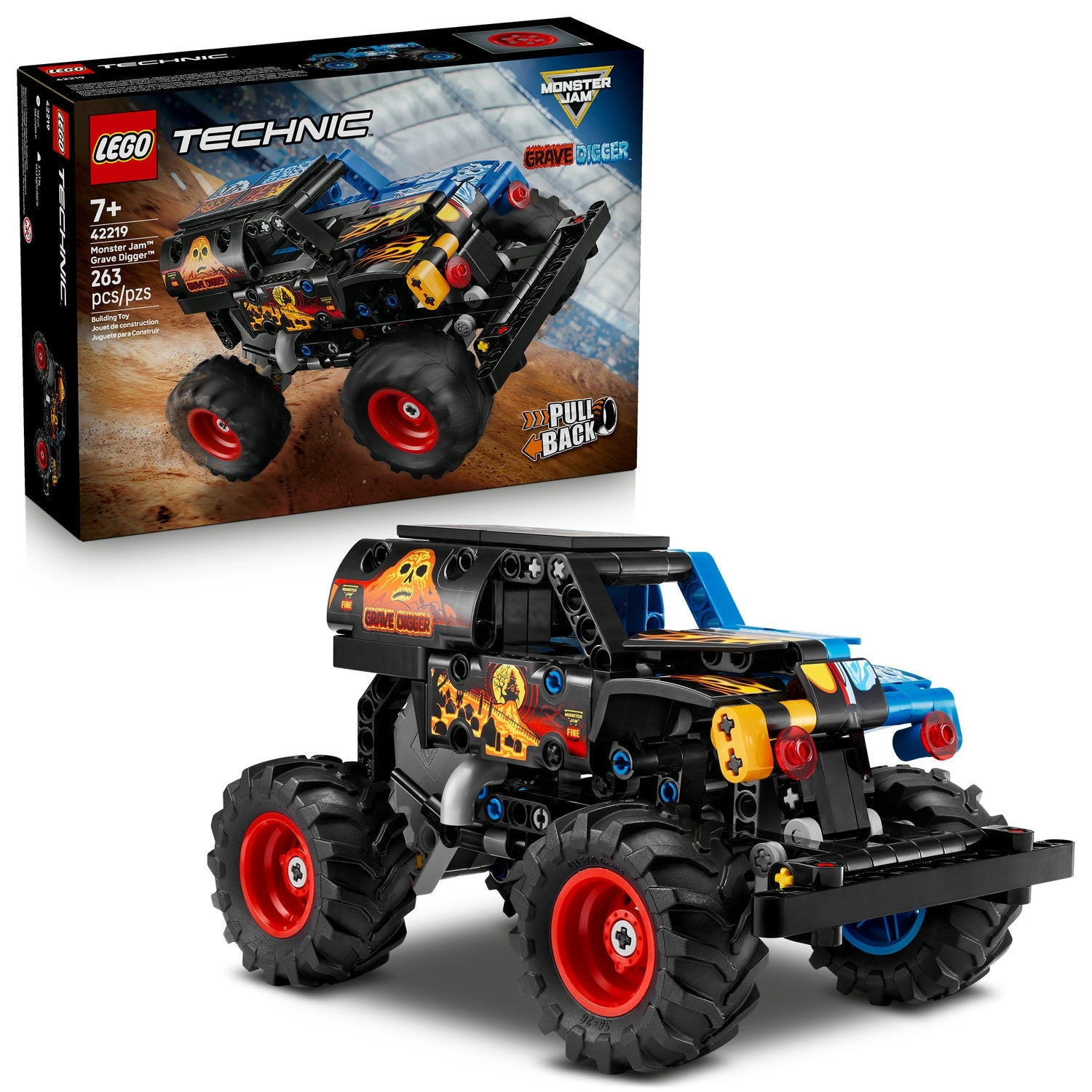 LEGO Technic - Monster Jam™ Grave Digger™ Fire and Ice 42219