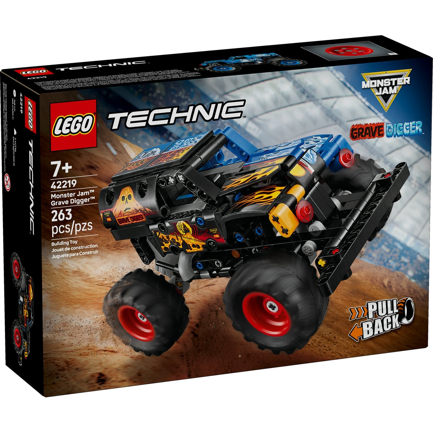 LEGO Technic - Monster Jam™ Grave Digger™ Fire and Ice 42219