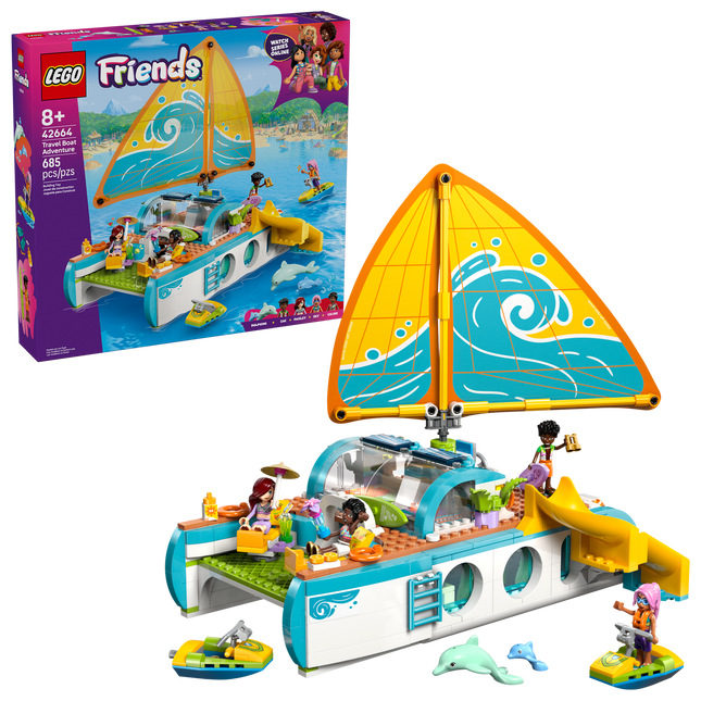 LEGO Friends - Travel Boat Adventure 42664
