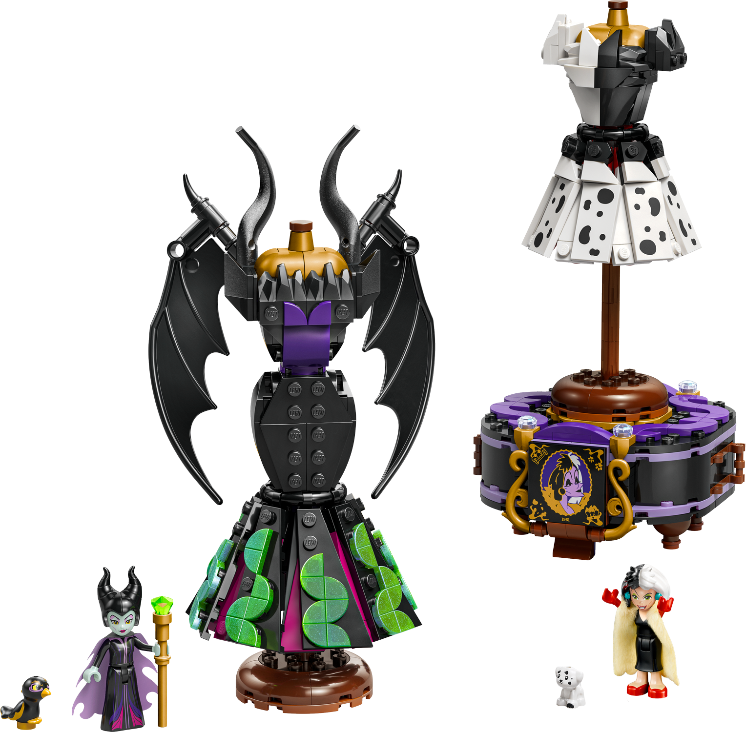 LEGO Disney - Maleficent's and Cruella De Vil's Dresses 43262