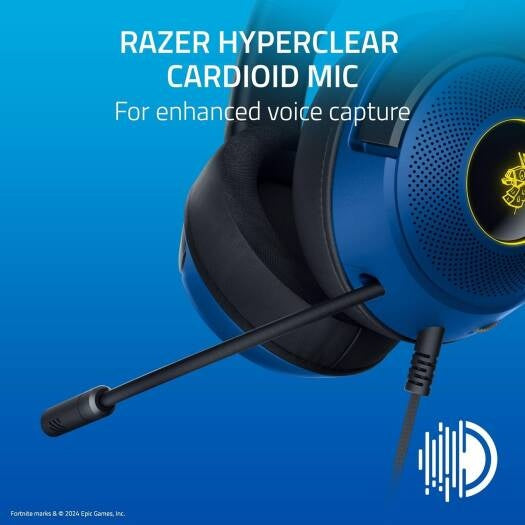 Kraken V3 X Wired USB Headset - Fortnite Edition (E-Only) (Razer Renewed)