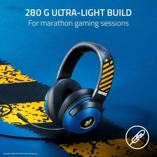 Kraken V3 X Wired USB Headset - Fortnite Edition (E-Only) (Razer Renewed)
