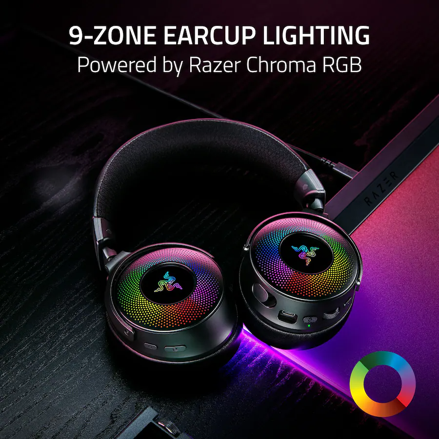 Razer Kraken V4 Pro Wireless Gaming Headset (Razer Renewed)