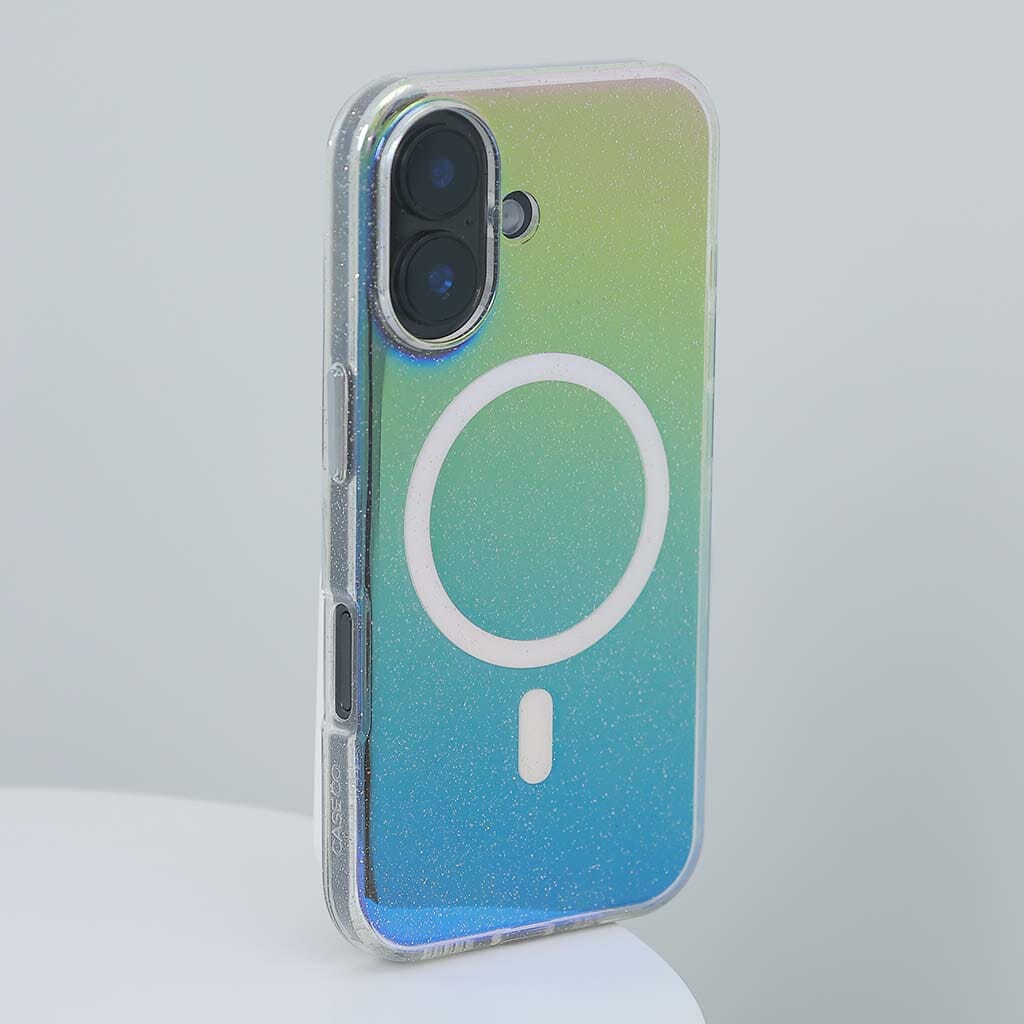 Caseco Protective Clear Iridescent Phone Case iPhone - iPhone 17