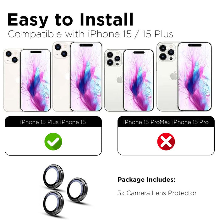 Screen Patrol Camera Lens Protector - iPhone 15