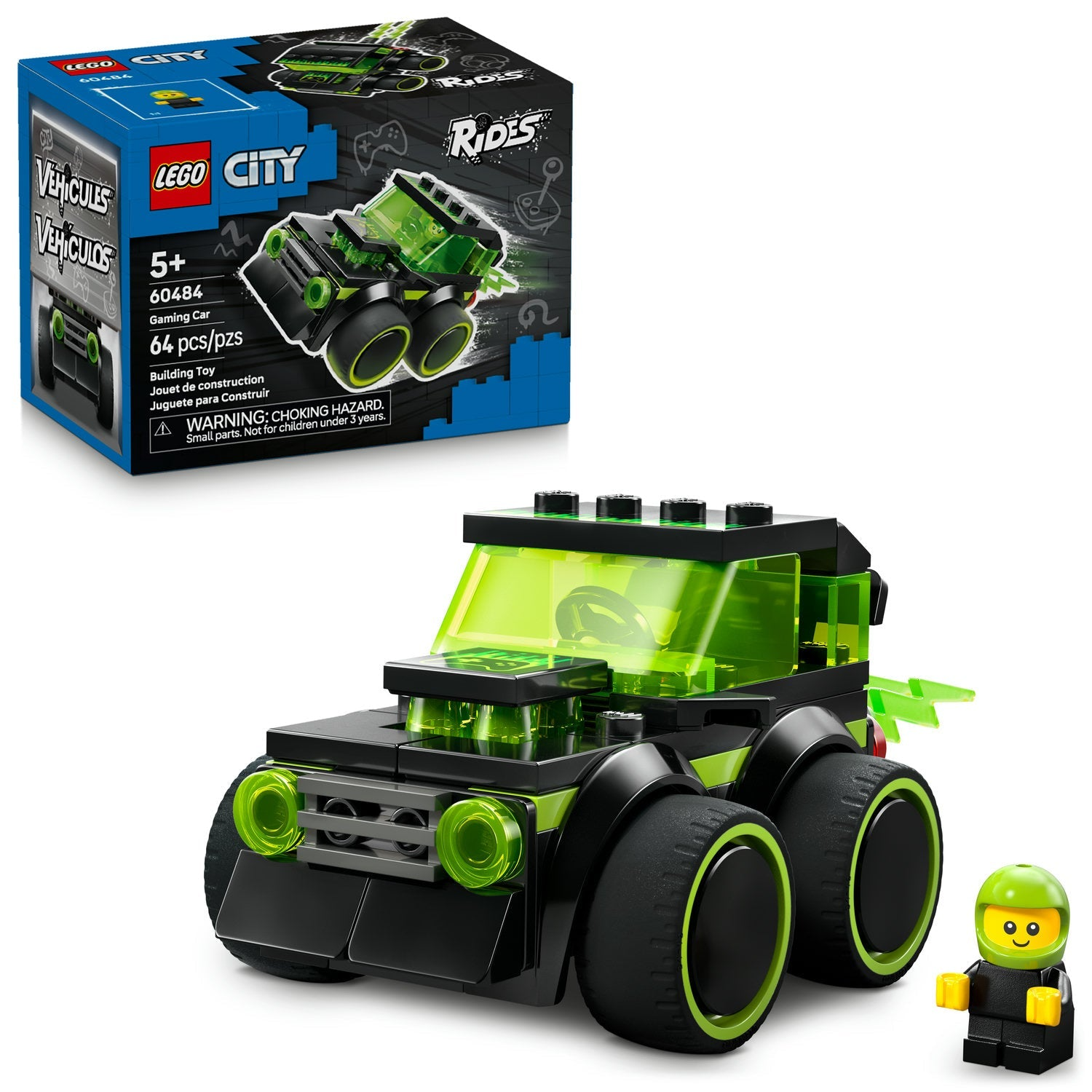 LEGO City - Rides – Gaming Race Car 60484