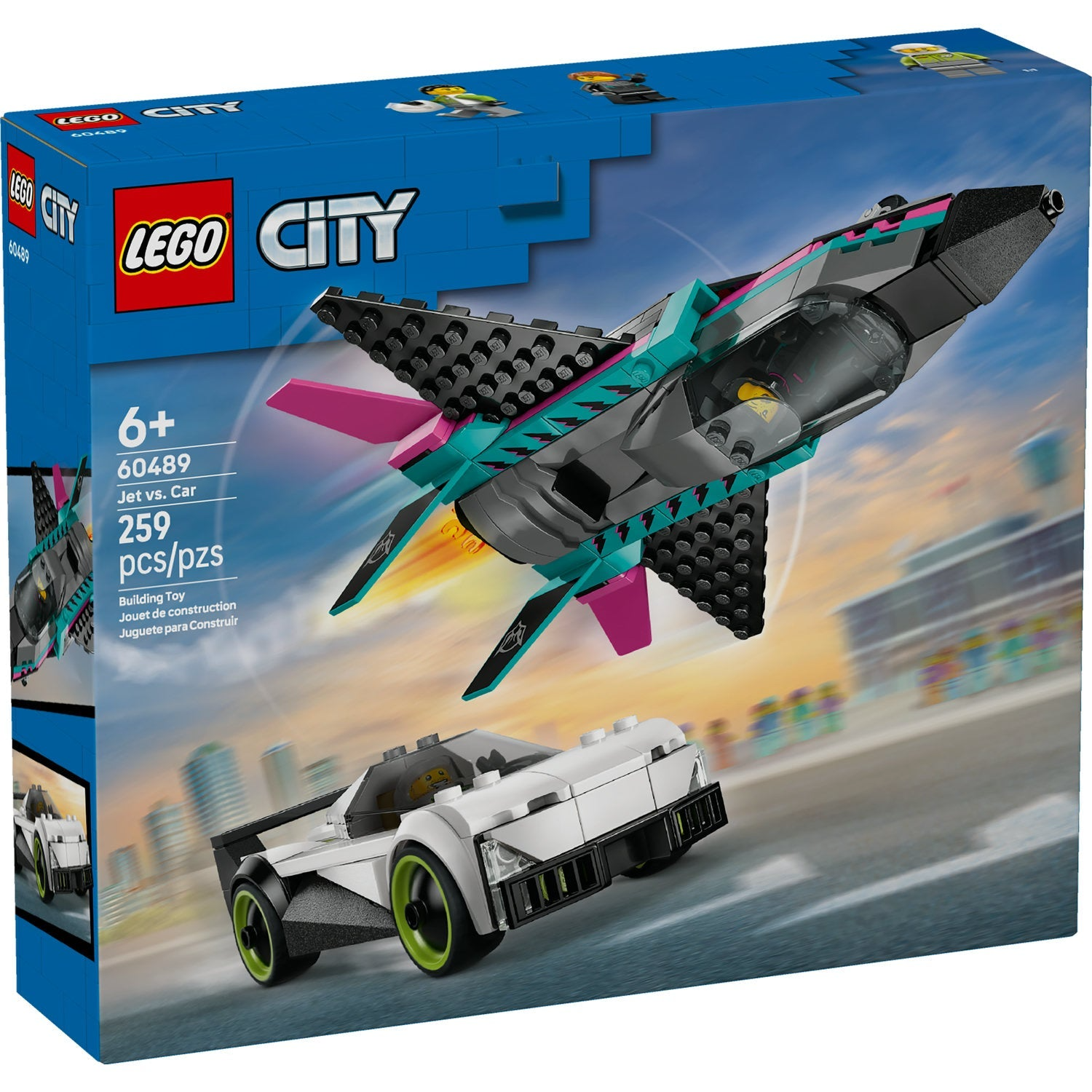 LEGO City - Jet vs. Car 60489