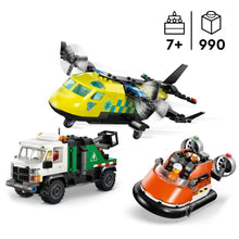 LEGO Airplane, Service Truck & Hovercraft Remix