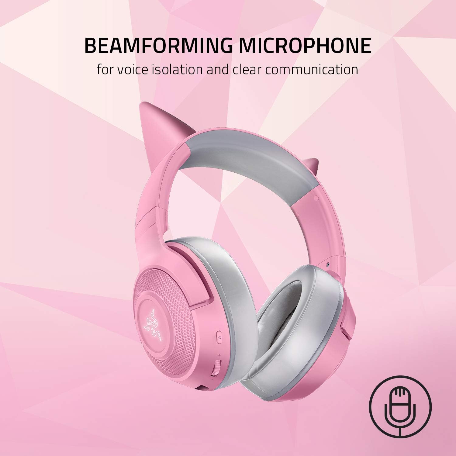 Kraken Kitty BT Headset - Quartz (Razer Renewed)
