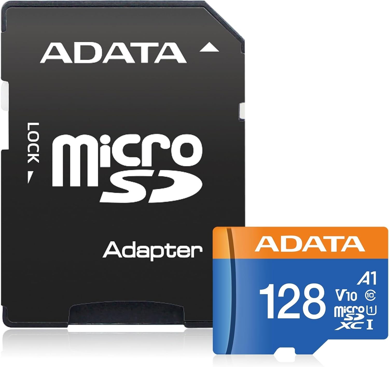ADATA Premier 128GB MicroSDHC/SDXC UHS-I Class 10 V10 A1 Memory Card