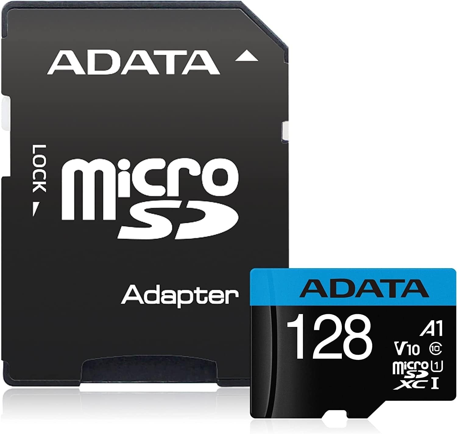 ADATA Premier 128GB MicroSDHC/SDXC UHS-I Class 10 V10 A1 Memory Card