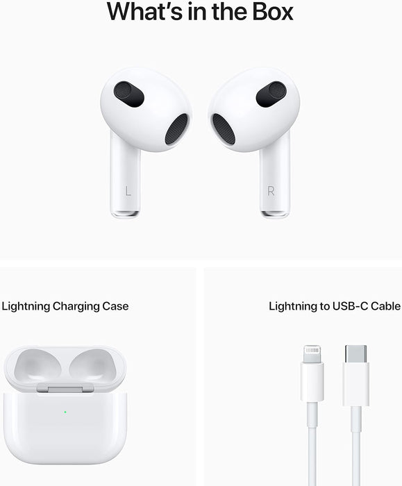 Brand new sealed Apple AirPods (3rd Generation) with Lightning Charging Case