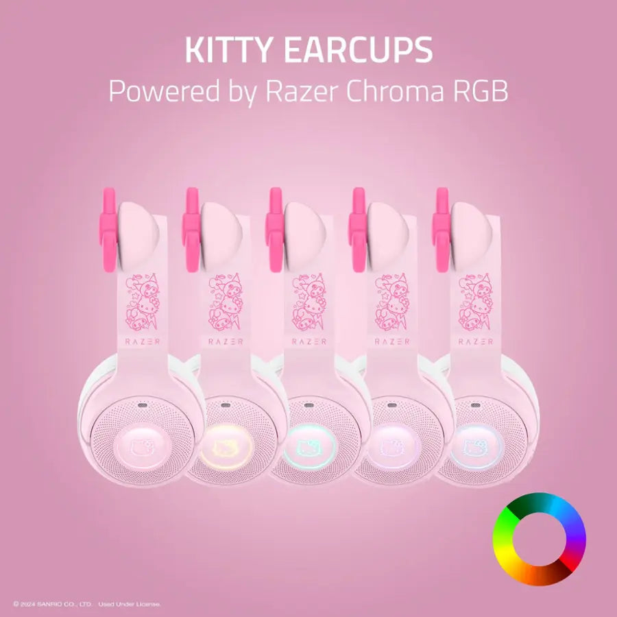 Razer - Kraken Kitty V2 Bluetooth - Hello Kitty Edition