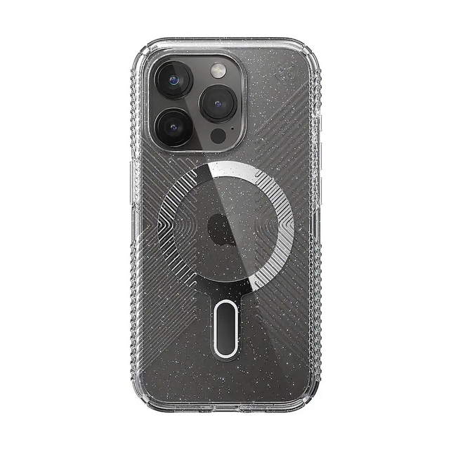 Speck iPhone 15 Pro Presidio Lux Glitter Grip MagSafe + ClickLock
