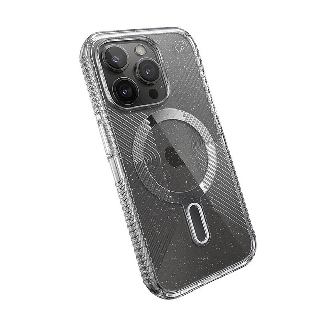 Speck iPhone 15 Pro Presidio Lux Glitter Grip MagSafe + ClickLock