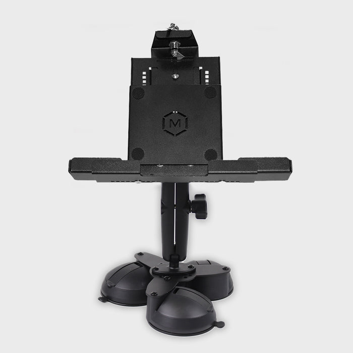 Mighty Mount® 9" to 13" Triple Suction Cup Metal Locking iPad / Tablet Holder