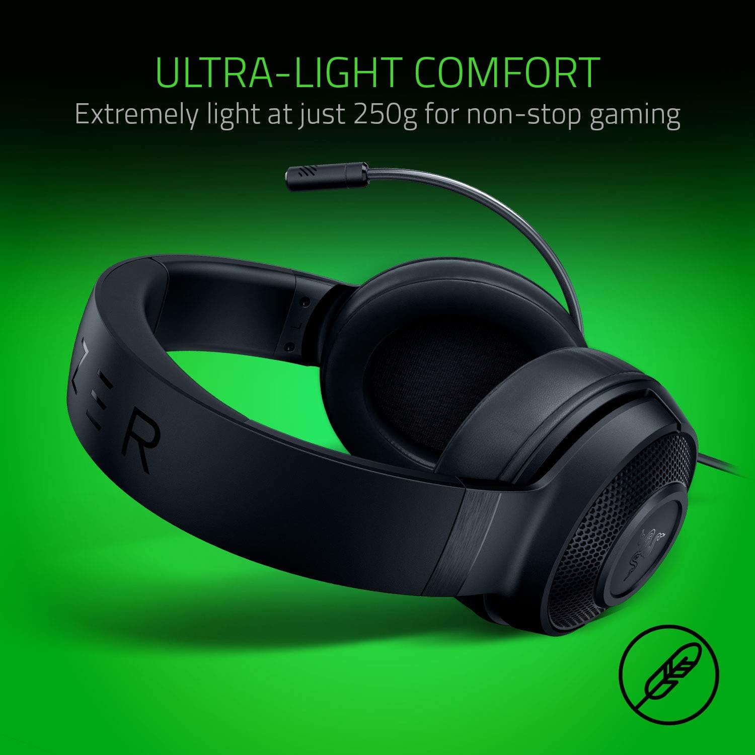 Kraken X Gaming Headset - Black (RENEWED)