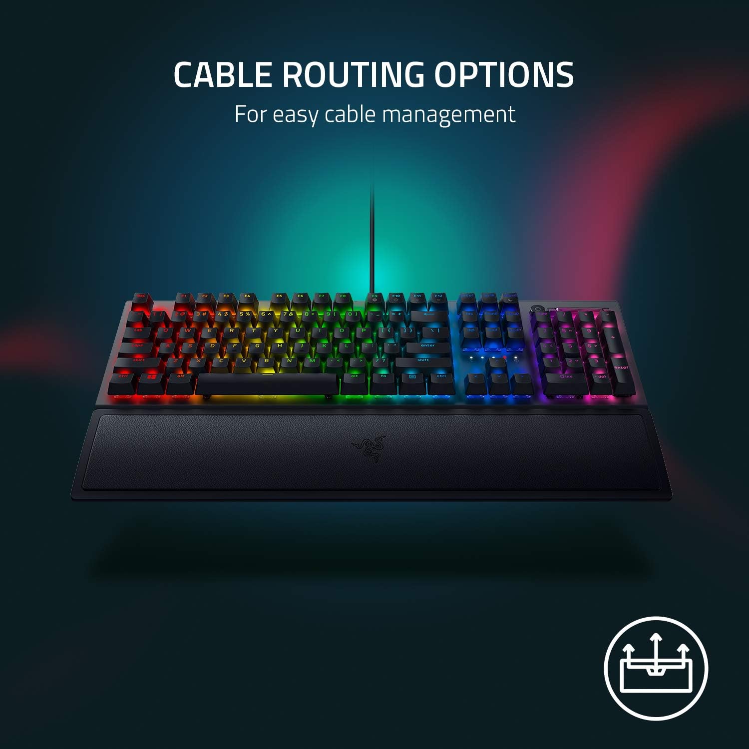 Blackwidow V3 Mechanical Gaming Keyboard Green Switch (Razer Renewed)