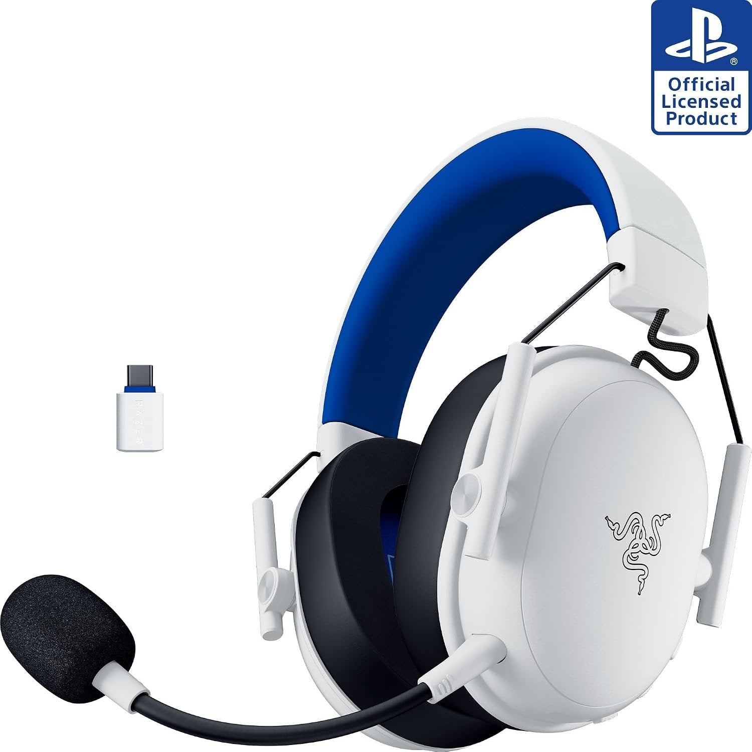 Razer BlackShark V3 X HyperSpeed Wireless Headset PS5 White Edition (Brand New)