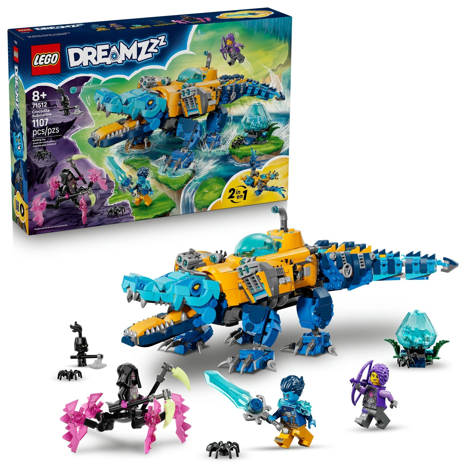 LEGO Dreamzzz - Crocodile Submarine 71512