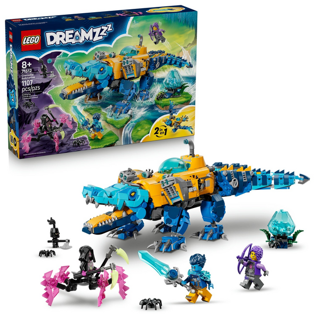 LEGO Dreamzzz - Crocodile Submarine 71512