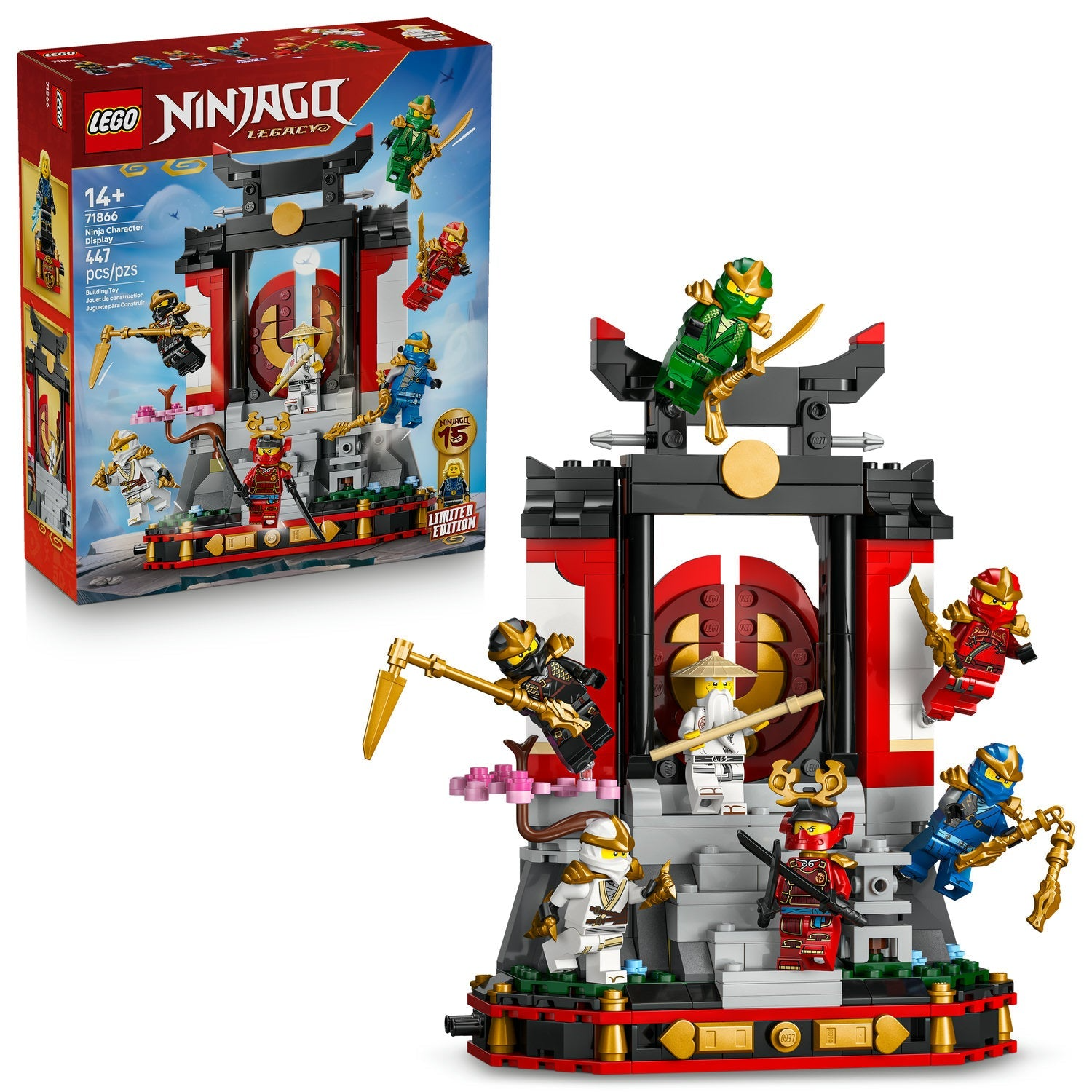 LEGO Ninjago - Ninja Character Display 15th Anniversary 71866