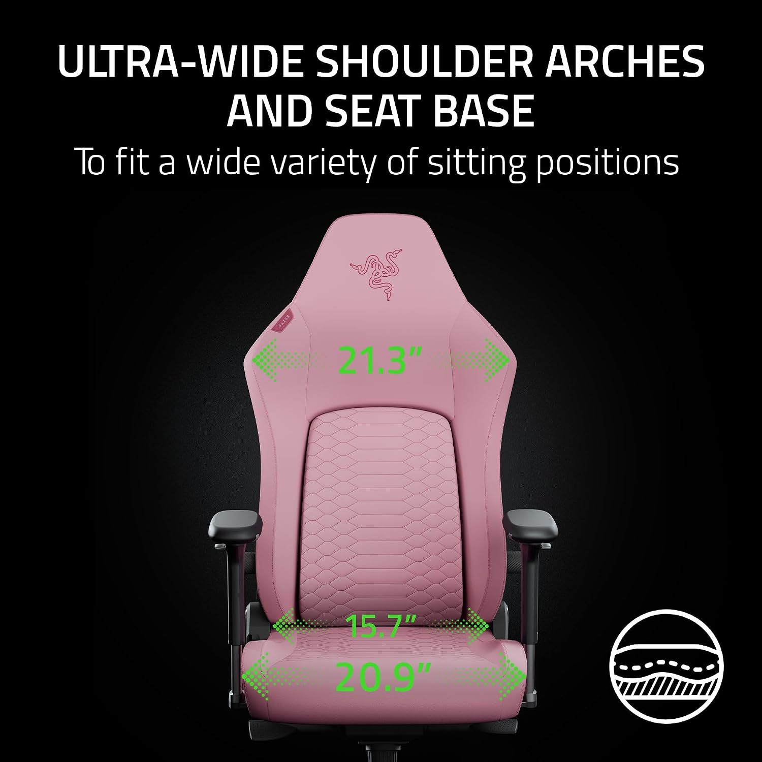 Razer Iskur V2 Newgen Gaming Chair (Razer Renewed)
